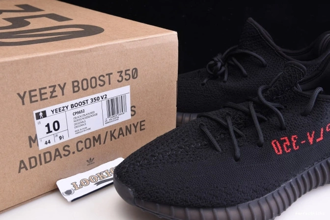 Boost Black Yeezy CP9652 Red 350 Adidas V2 0712